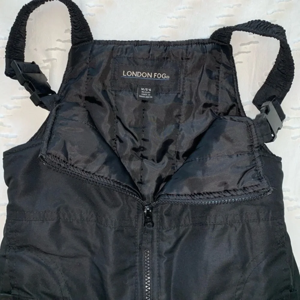 London Fog- YOUTH ski bib‎ overalls sz Med 5/6